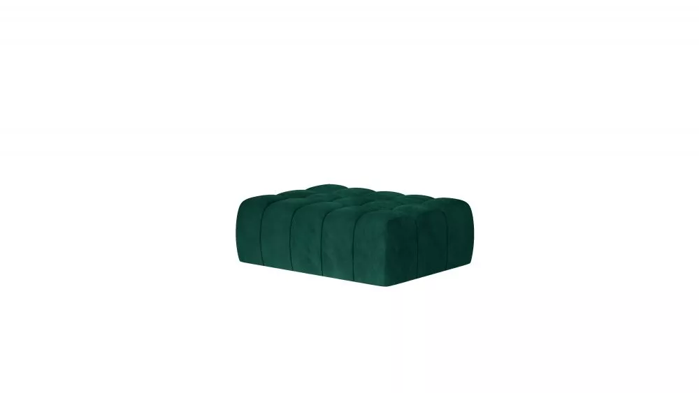 Pufs Lazaro P Premium Standard Auduma numurs: Monolith 37, · Zaļš · 102 × 40 × 64 cm