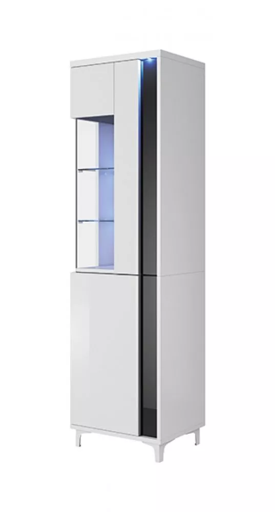 Sekcija Marco WS200R ar LED Korpusa krāsa: balts, · 52 × 40 × 196 cm