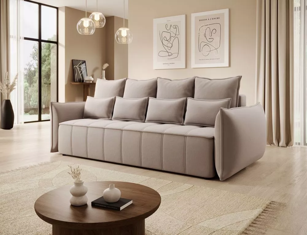 Dīvāns Weltton Standard · Kapučino · 106 × 242 × 94 cm