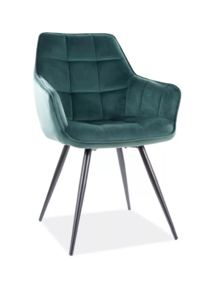Krēsls Lilia Velvet · Zaļš · 90 × 59 × 45 cm
