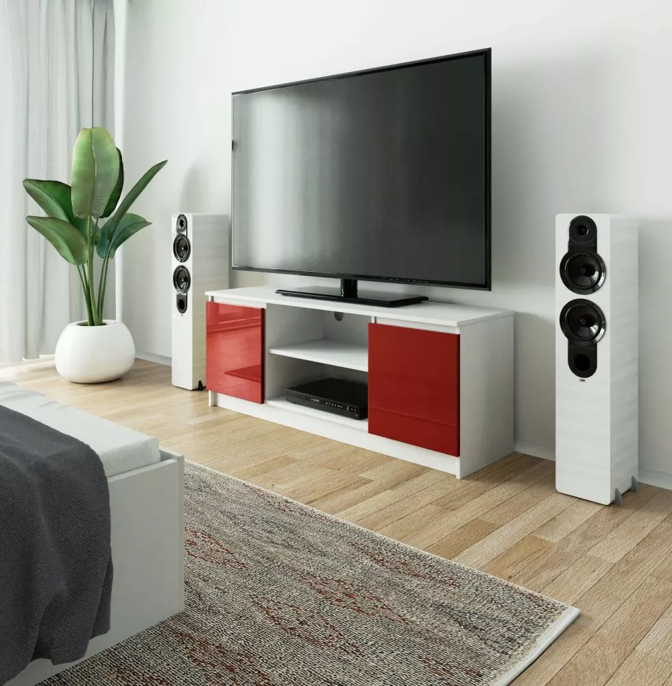 TV tumba RTV 2D1P Gloss · 140 × 40 × 55 cm