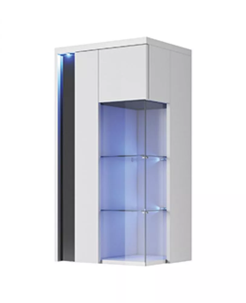 Sekcija Marco WW50L ar LED Korpusa krāsa: balts, · 52 × 40 × 110 cm