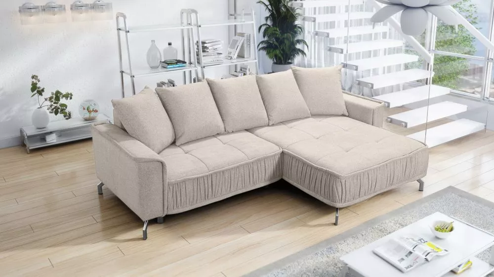 Dīvāns Diosa Bubble Corner Standard · Bēšs · 173 × 277 × 95 cm