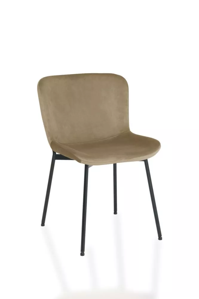 Krēsls Colby Velvet · Bēšs · 79 × 52 × 55 cm