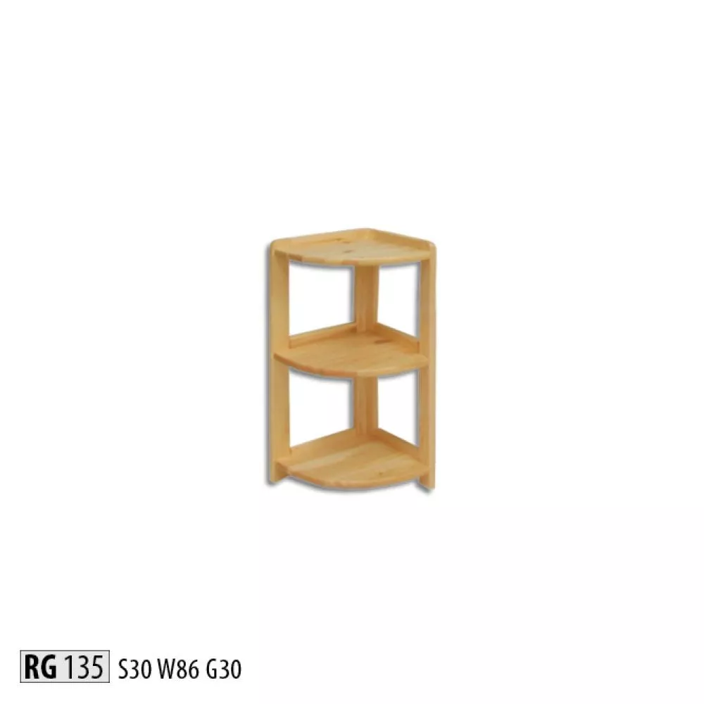 Plaukts RG 135 · Priede · 30 × 86 × 30 cm