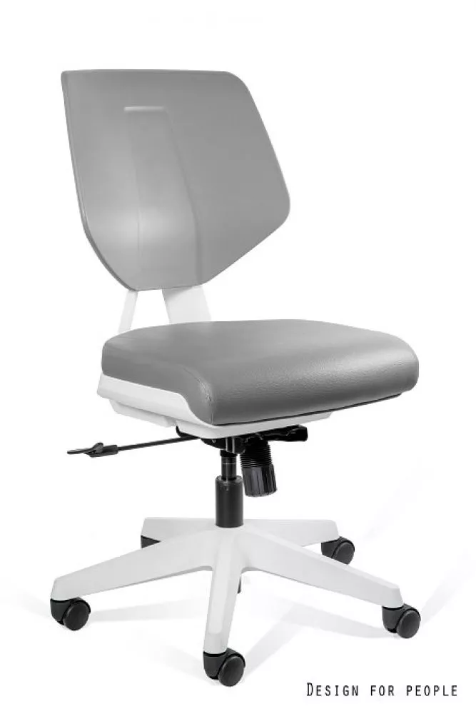 Datorkrēsls Kaden Low Korpusa krāsa: pelēks, Elementu krāsa: pelēks, Sēdvietas platums: 44 cm, · 62 × 47 × 95 cm