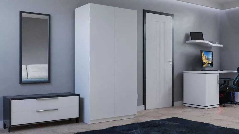 Skapis Malwa SD-90 · 90 × 50 × 180 cm