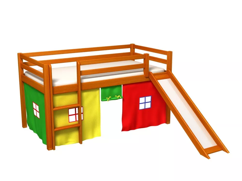 Bērnu gulta Gabi Z ar stelāžu Guļamvietas platums: 80 cm, Guļamvietas garums: 180 cm, · 88 × 188 × 106 cm