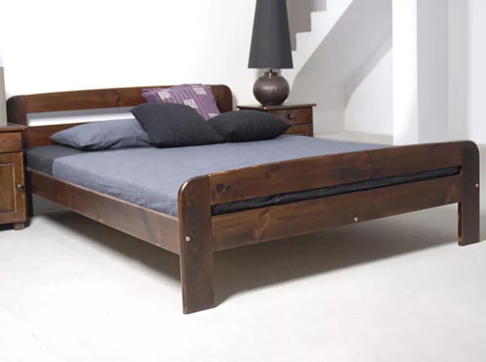 Gulta Klaudia ar stelāžu Guļamvietas platums: 140 cm, Guļamvietas garums: 200 cm, · Valrieksts · 148 × 207 × 69 cm