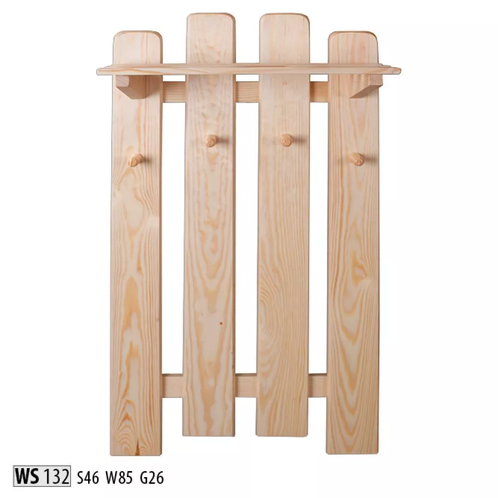 Plaukts WS 132 · Priede · 46 × 85 × 26 cm