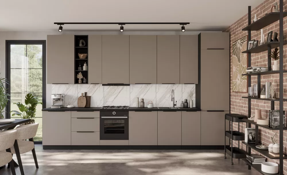Virtuves komplekts Aria Set Materiāls : MDF + LKSP plātne,