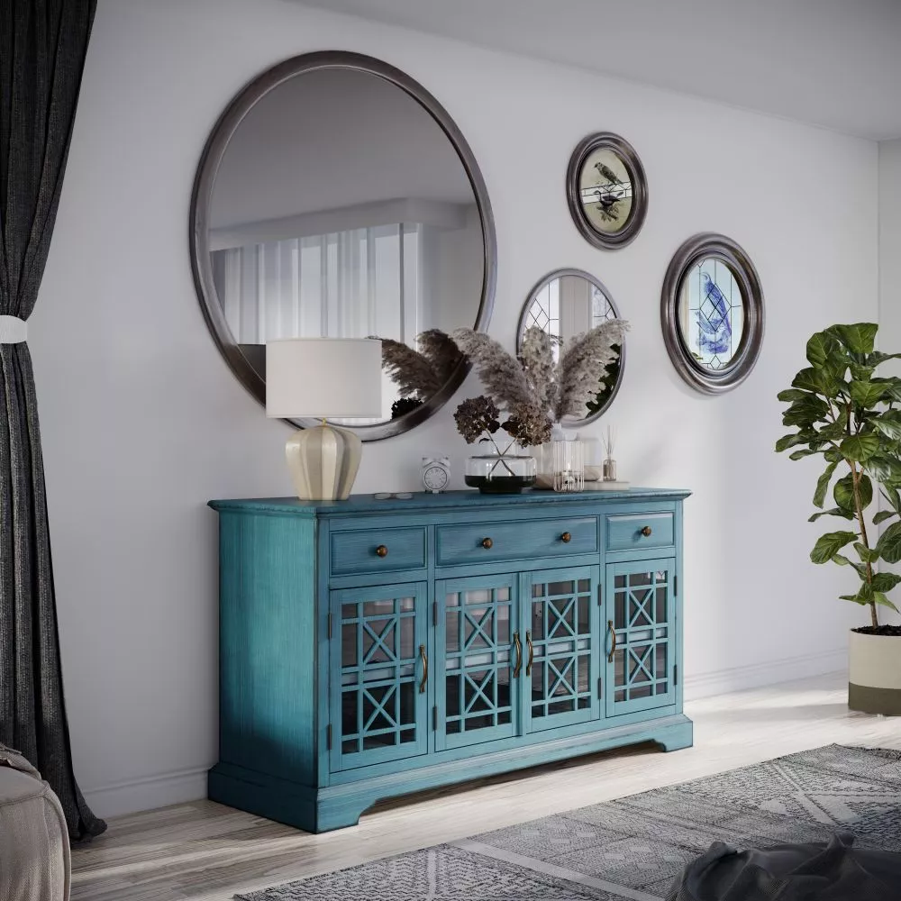 Kumode Avola AV175-60 · Tirkīzs · 153 × 49 × 82 cm