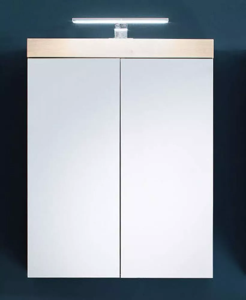 Vannas istabas skapītis Amanda 03 ar LED · 60 × 77 × 17 cm