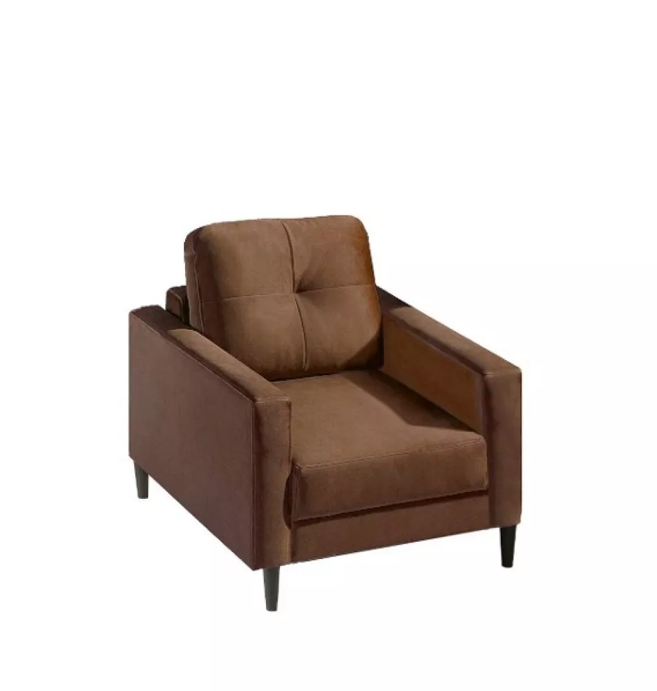Mīksts krēsls Costa 1S standard Sēdvietas dziļums: 62 cm, · Tumši brūns · 83 × 93 × 93 cm