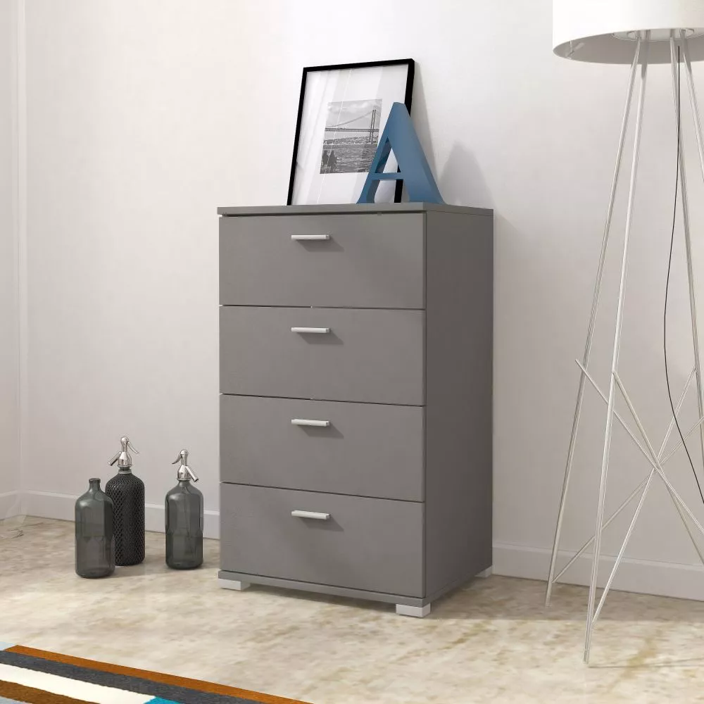 Kumode Komoda 50 · Grafīts · 50 × 40 × 85 cm