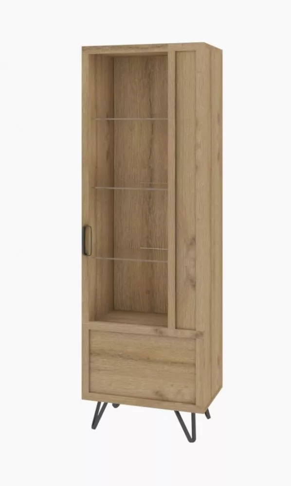Sekcija Limbo 11 ar LED Korpusa krāsa: ozols, · 65 × 42 × 200 cm