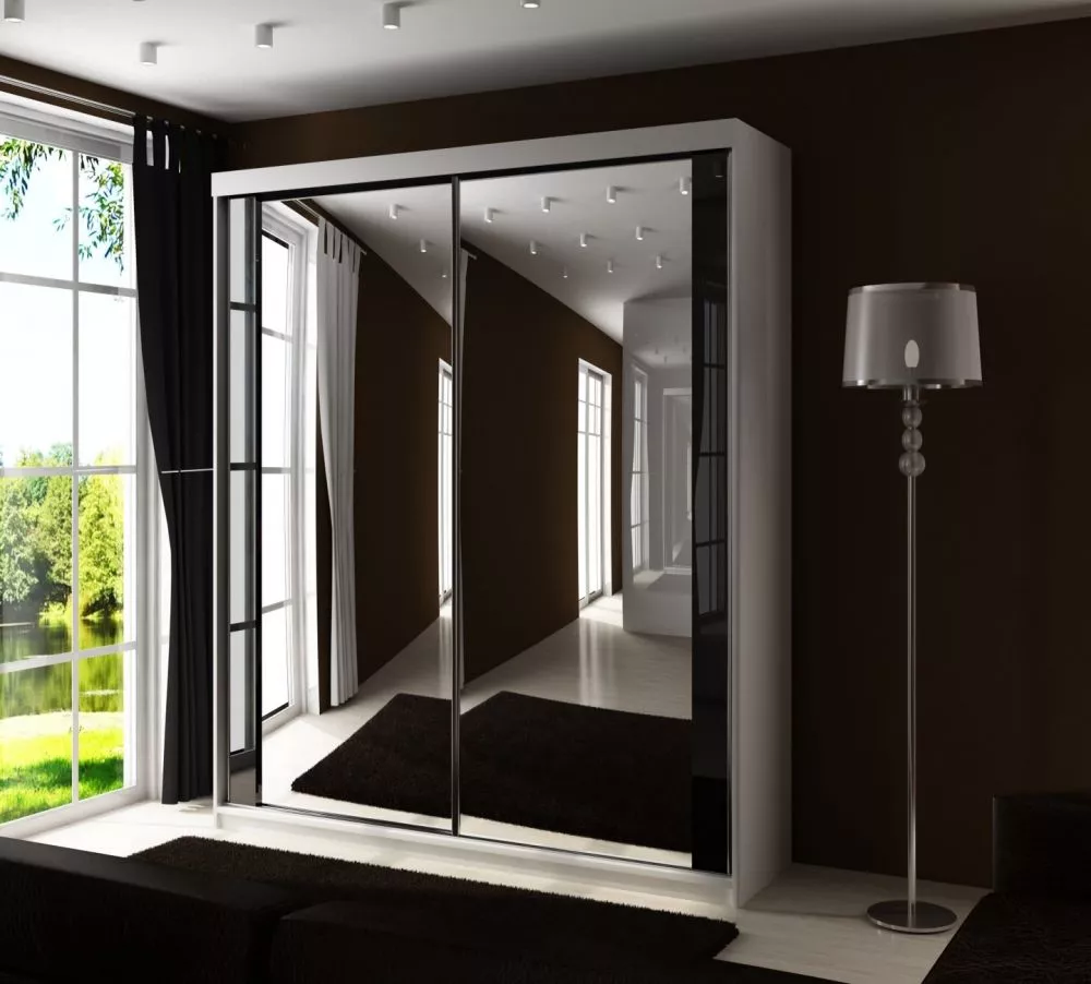 Skapis Top 30 ar LED · Balts · 150 × 62 × 200 cm