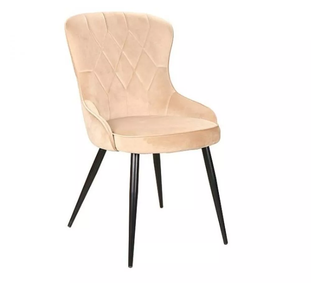 Krēsls Lotus Velvet · Bēšs · 91 × 52 × 45 cm