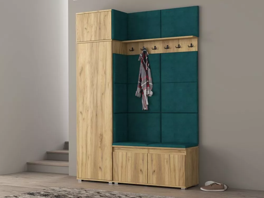 Koridora iekārta Nevada 154 Premium Set · 154 × 37 × 214 cm