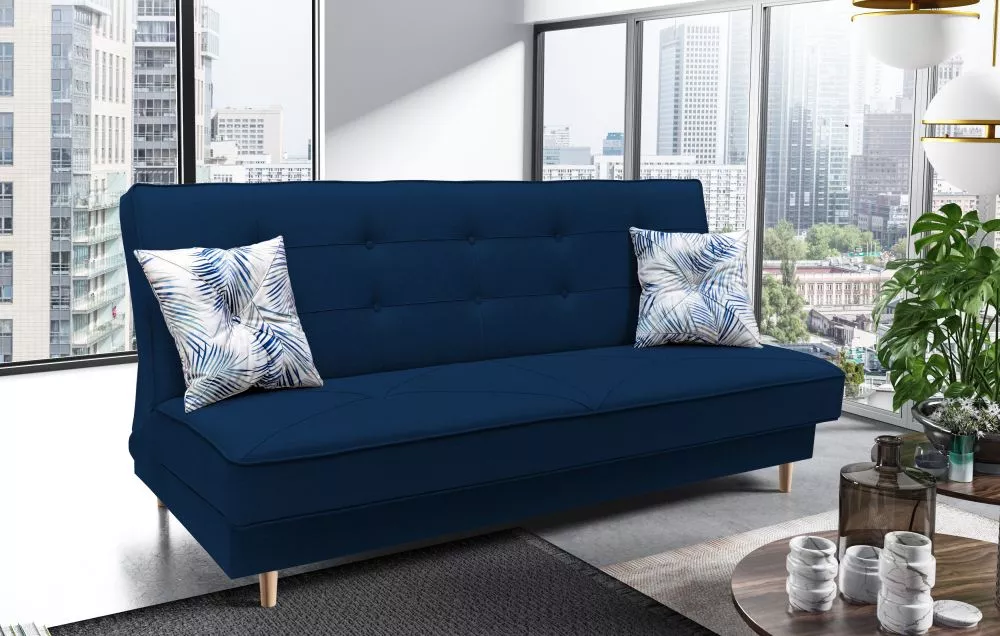 Dīvāns Sofa Bed 123 standard · Zila · 94 × 194 × 96 cm