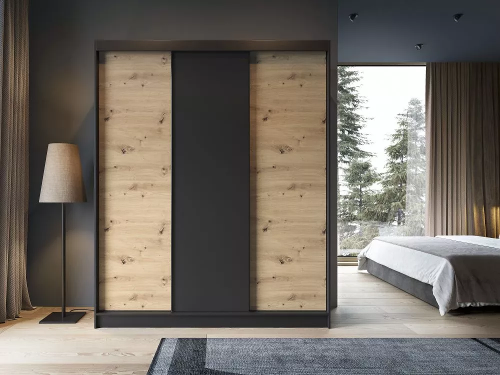 Skapis Esville · 180 × 60 × 220 cm