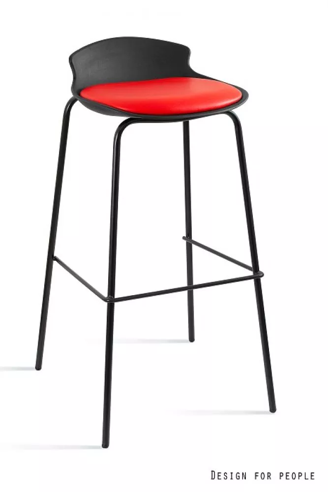 Krēsls Duke Black · 86 × 41 × 47 cm