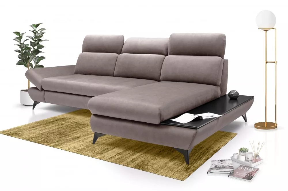 Dīvāns Titan standard · Kapučino · 166 × 280 × 90 cm