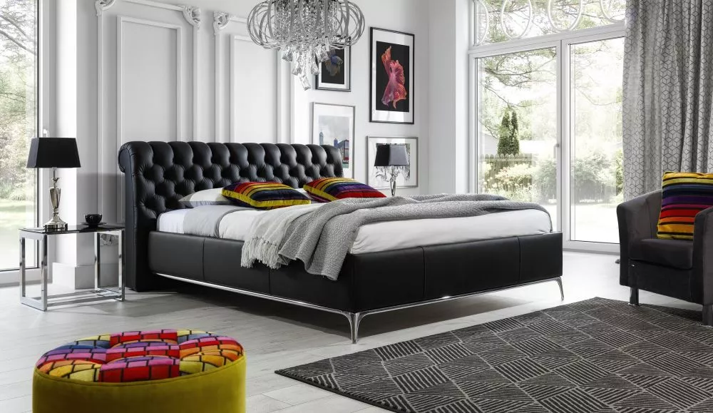 Gulta Mars 100 Premium Standard ar stelāžu Guļamvietas platums: 160 cm, Guļamvietas garums: 200 cm, stelāžas tips: Elast