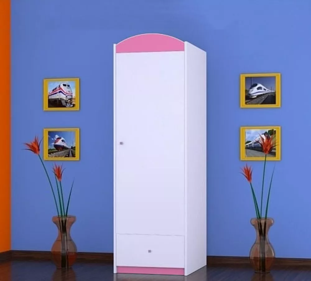 Bērnu skapis Happy SZ05-A · 60 × 54 × 187 cm