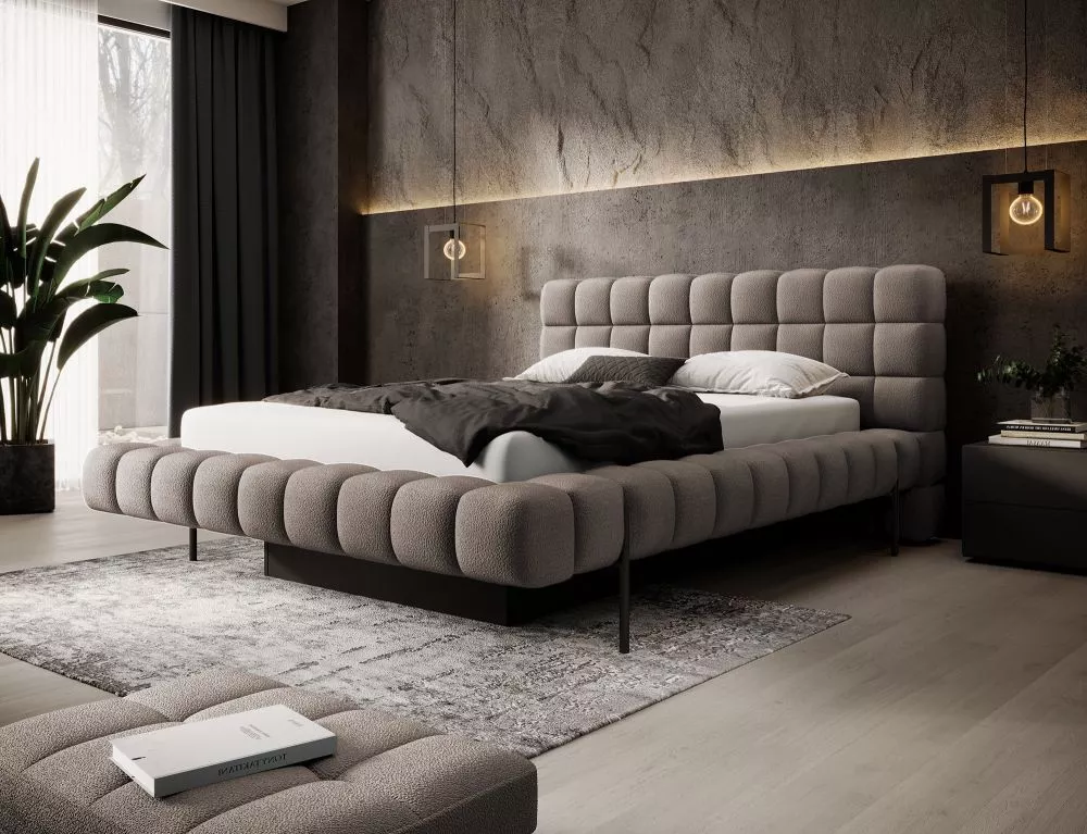 Gulta Magentta Premium Standard ar stelāžu Guļamvietas platums: 140 cm, Guļamvietas garums: 200 cm, stelāžas tips: metāl