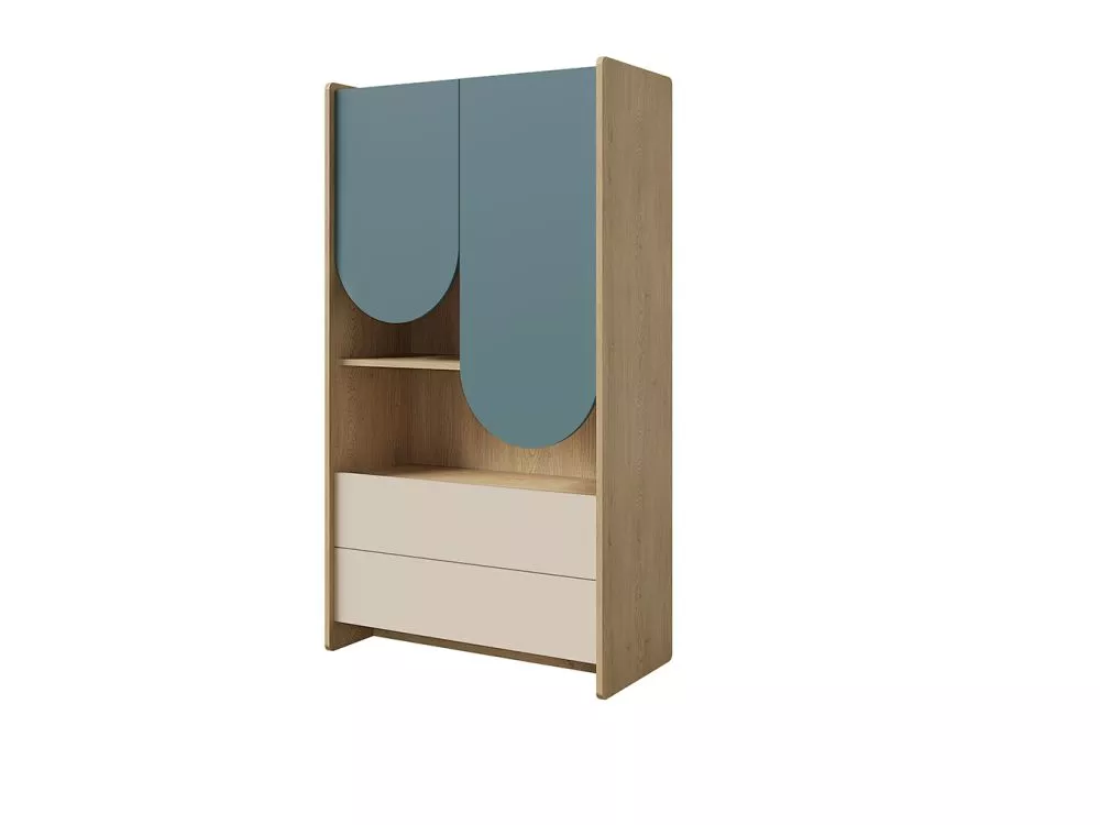 Bērnu skapis Lexi 06 · 83 × 40 × 151 cm