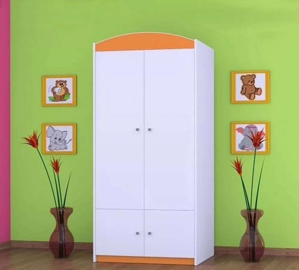 Bērnu skapis Happy SZ07-B · 88 × 54 × 187 cm