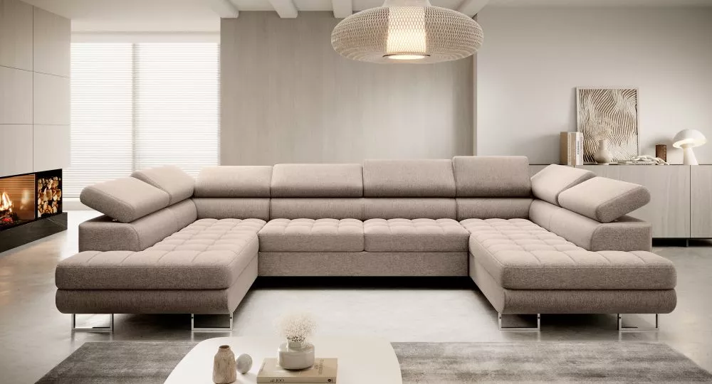 Dīvāns Corner 158 standard · Brūns · 201 × 335 × 87 cm