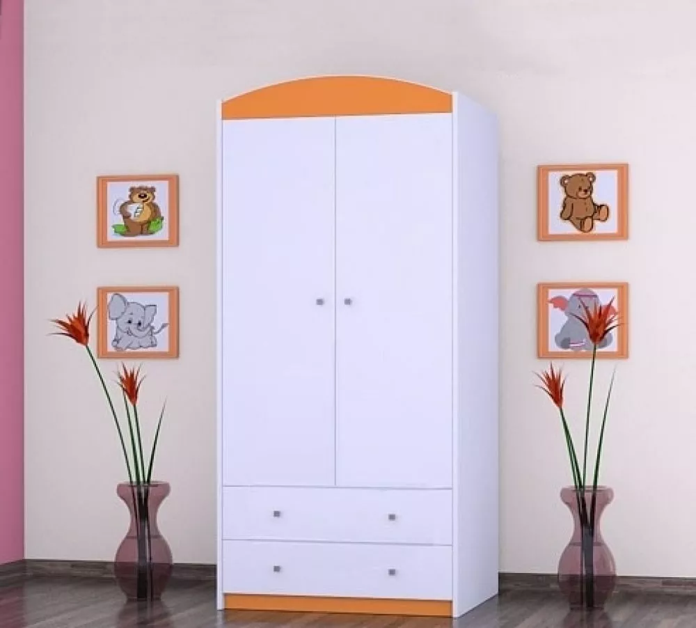 Bērnu skapis Happy SZ06-A · 88 × 54 × 187 cm