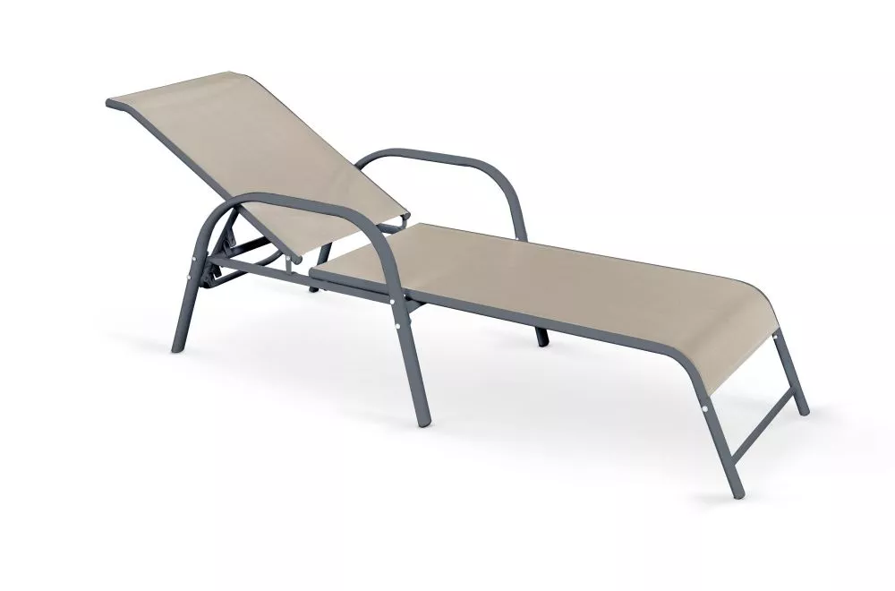 Sauļošanās krēsls Mosler Relax · 65 × 193 × 95 cm