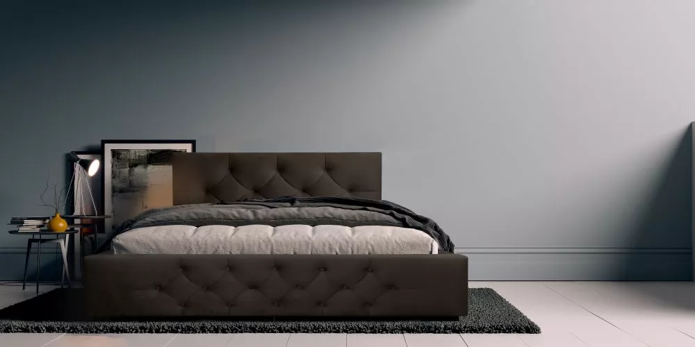 Gulta Havana Standard ar stelāžu Guļamvietas platums: 160 cm, Guļamvietas garums: 200 cm, stelāžas tips: koka, · Tumši b