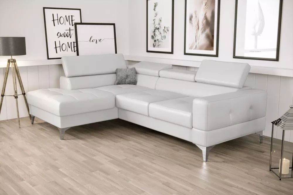 Dīvāns Toscania Mini standard · Balts · 170 × 250 × 78 cm