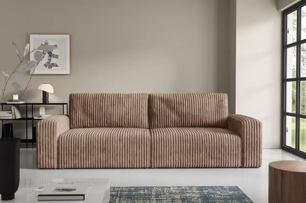 Dīvāns Bergamo Sofa Tilia standard · Bēšs · 105 × 252 × 70 cm