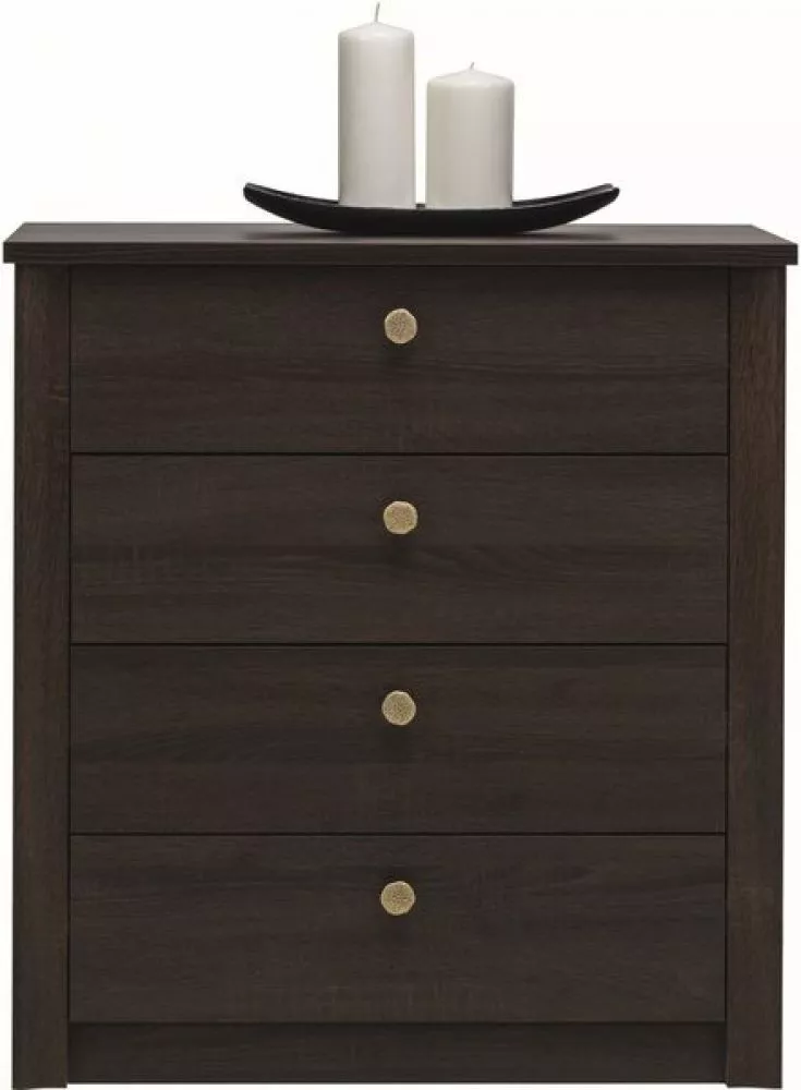 Kumode Finezja F9 · Šokolādes sonoma · 80 × 54 × 86 cm
