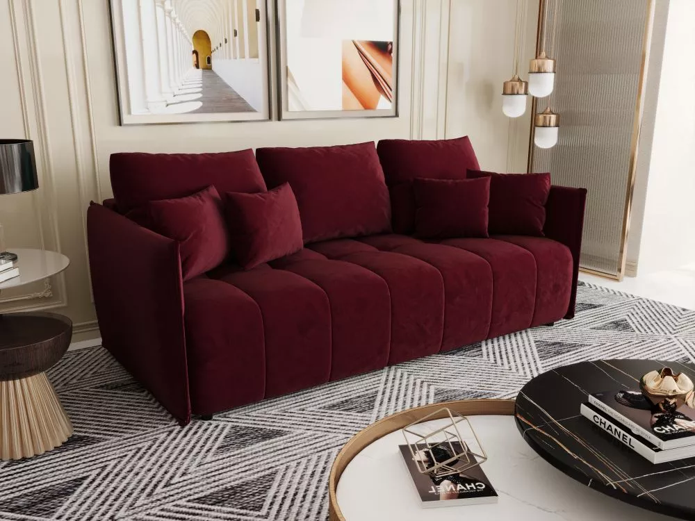 Dīvāns Onil sofa standard · Sarkans · 103 × 215 × 85 cm