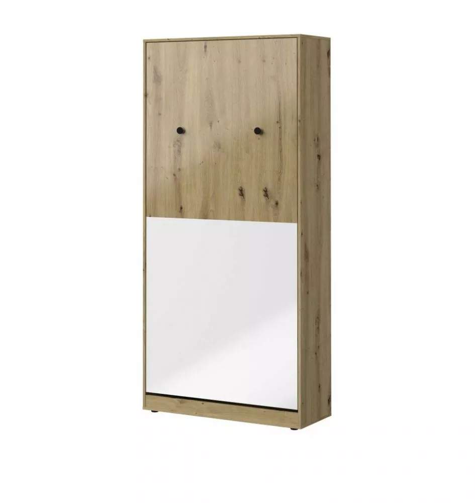 Bērnu gulta Nero 15 gloss 90x200 ar stelāžu Guļamvietas platums: 90 cm, Guļamvietas garums: 200 cm, · 103 × 40 × 219 cm