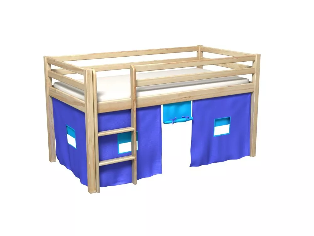 Bērnu gulta Gabi ar stelāžu Guļamvietas platums: 80 cm, Guļamvietas garums: 180 cm, · 88 × 188 × 106 cm