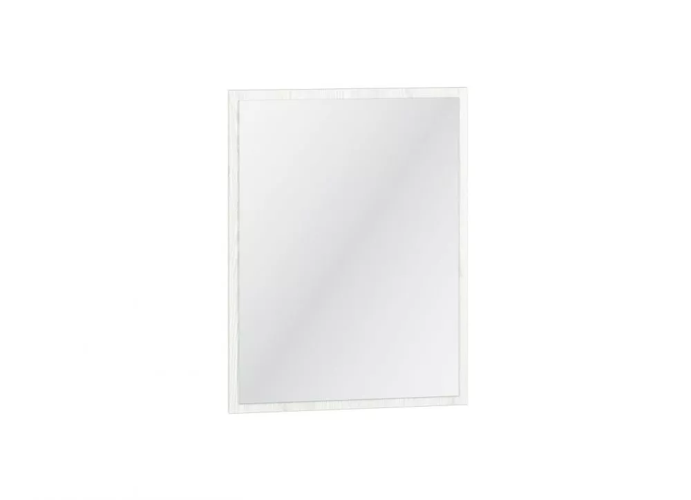Spogulis Hyga 09 · Balināta priede · 50 × 2 × 65 cm
