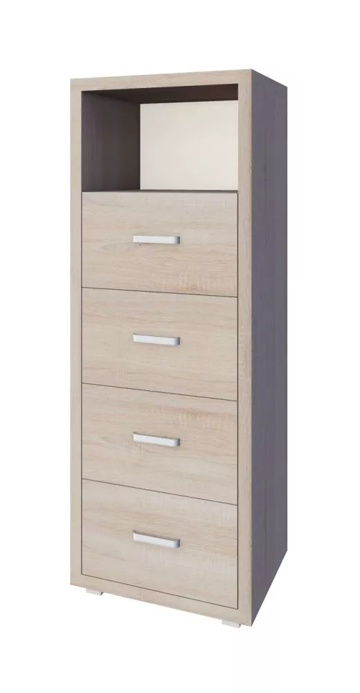 Kumode Margaret MA-K1 · Ozols sonoma · 55 × 41 × 150 cm