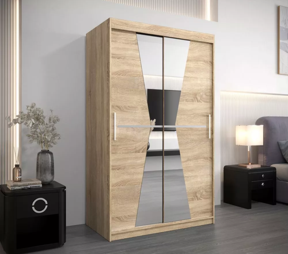 Skapis Maroko Classic · Sonoma · 120 × 62 × 200 cm
