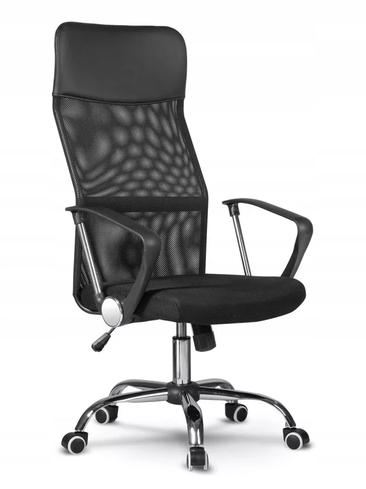 Datorkrēsls Nemo F Sēdvietas platums: 49 cm, · Melna · 61 × 50 × 99 cm