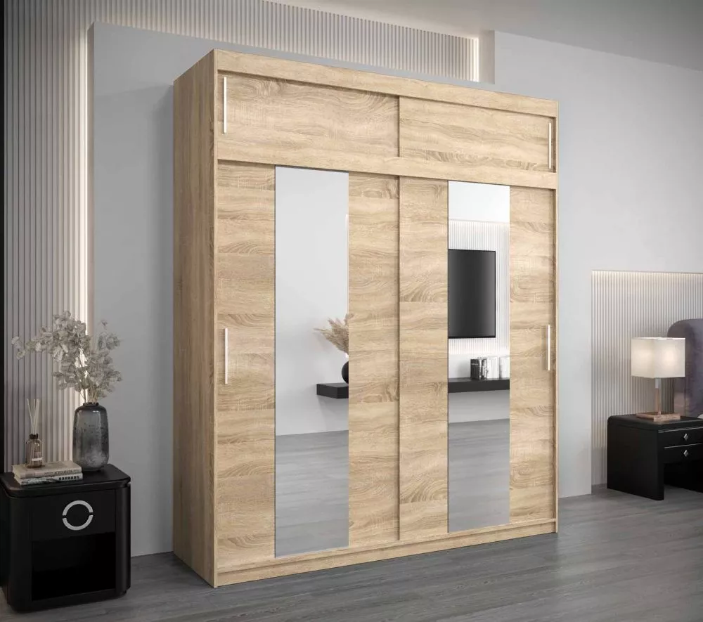 Skapis Pole Premium · Sonoma · 200 × 62 × 240 cm