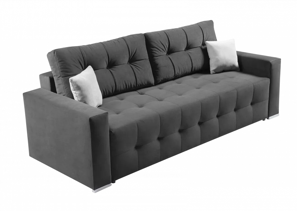 Dīvāns Big Sofa 3S standard · Tumši pelēks · 105 × 255 × 100 cm