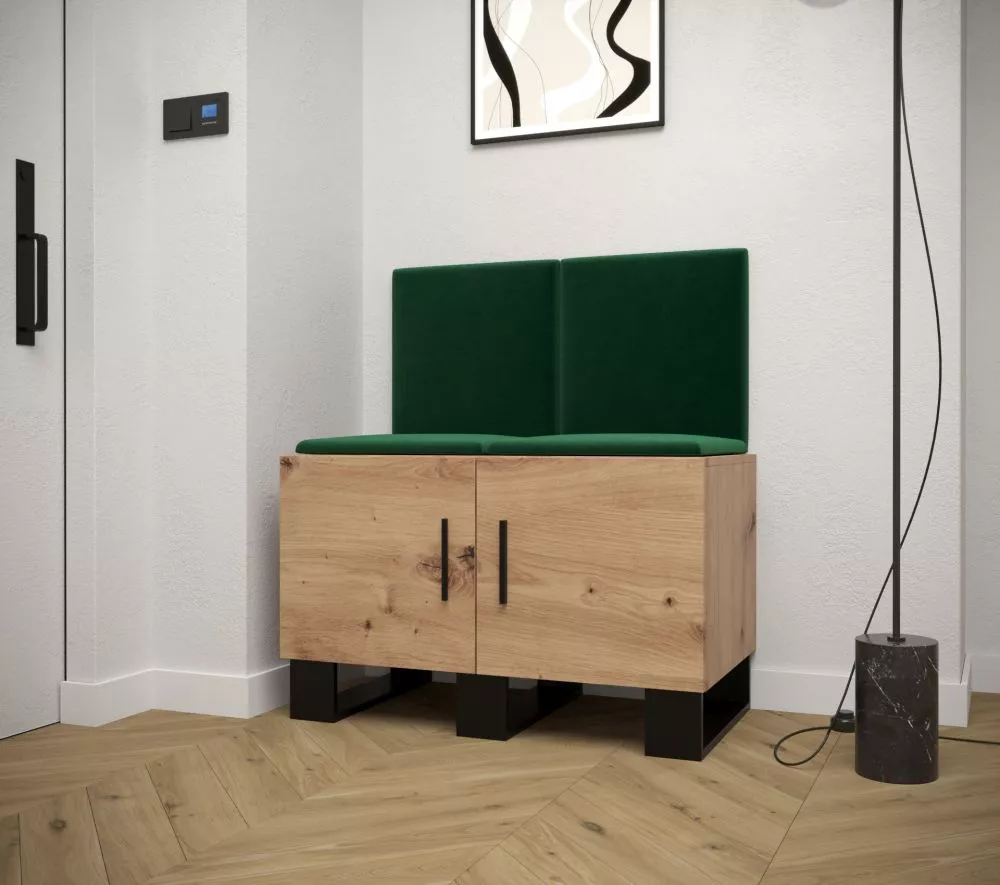 Apavu skapis Artin 19 Korpusa krāsa: ozols artisan, · 84 × 45.6 × 95 cm