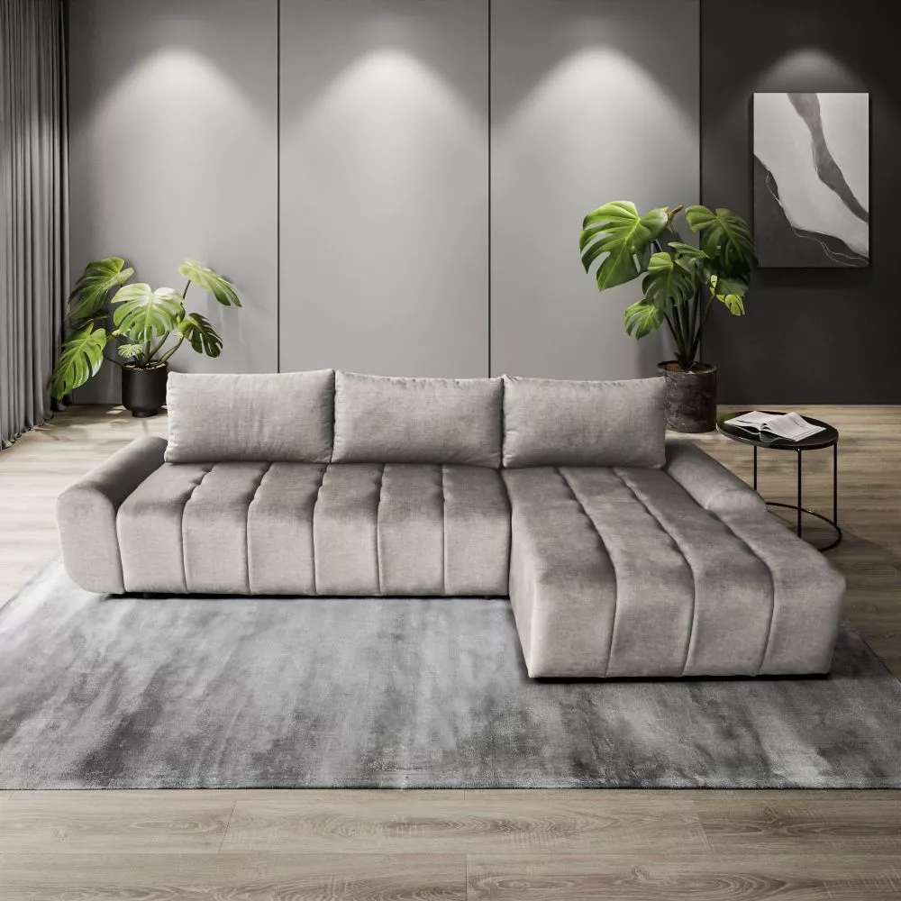 Dīvāns Costa L standard · Kapučino · 169 × 290 × 75 cm